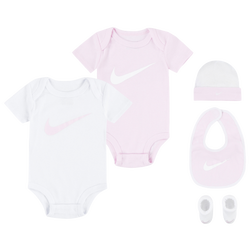 Girls' Infant - Nike 5 Piece Gift Set - Pink Foam