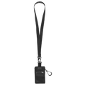 Nike Tech Statement Zip Wallet Lanyard - Nike Black