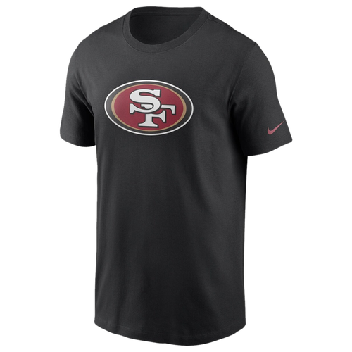 

Nike Mens San Francisco 49ers Nike 49ers Fan Gear Primary Logo T-Shirt - Mens Black Size 3XL