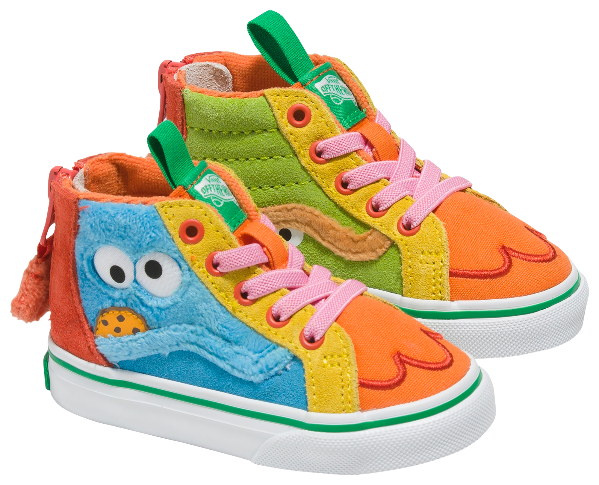 Vans SK8 Hi Zip Sesame Street Boys Toddler Foxvalley Mall