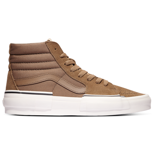 Shop Vans Mens  Sk8 Hi Rearrange In Tonal Kangaroo/tonal Kangaroo