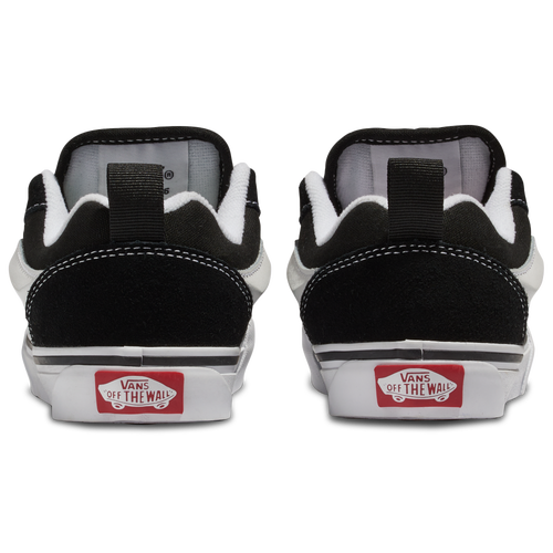 Vans Knu Skool Kids Shoes Black White 3