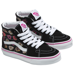 Girls' Preschool - Vans SK8 Hi Love - Black/Pink