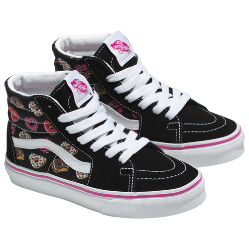 

Girls Preschool Vans Vans SK8 Hi Love - Girls' Preschool Shoe Black/Pink Size 02.5