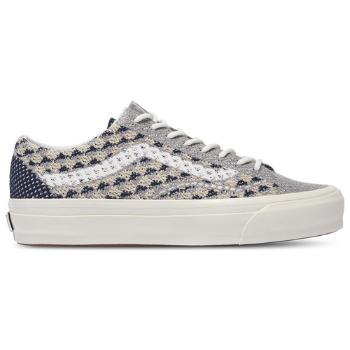 MENS - Vans LX Old Skool 36EK Geo Check - Frost Grey/White