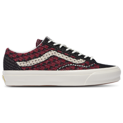 Men's - Vans LX Old Skool 36EK Geo Check - Black/Bordeux/White
