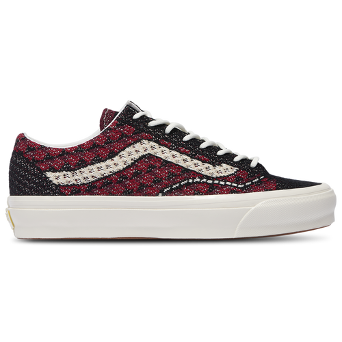MENS - Vans LX Old Skool 36EK Geo Check - Black/Bordeux White