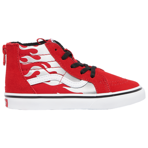 

Vans Boys Vans Ferocious Flame - Boys' Infant Shoes Racing Red/White Size 05.0