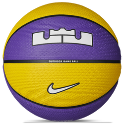 Men's - Nike Lebron Playground Basketball - Amarillo/Court Purple/Black