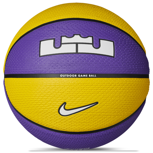 MENS - Nike Lebron Playground Basketball - Amarillo/Court Purple Black