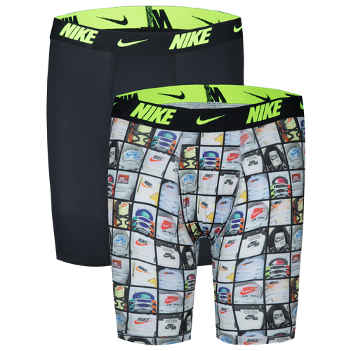 

Boys Nike Nike Printed Boxer Briefs 2 Pack - Boys' Grade School Multi Size S