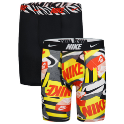 Boys' Grade School - Nike Printed Boxer Briefs 2 Pack - Multi/White