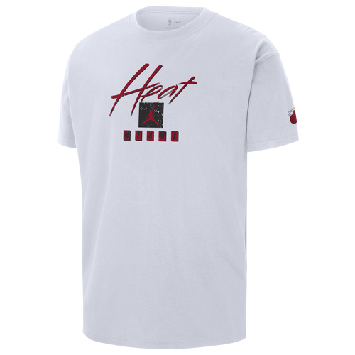 

Nike Mens Miami Heat Nike Heat CTS Statement M90 T-Shirt - Mens White Size M
