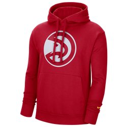 Men's - Nike NBA Team Logo Fleece Hoodie - University Red/Amarillo