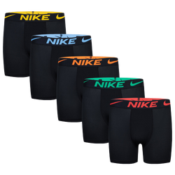 Boys' Grade School - Nike Color Pop Nike Briefs 5 Pack - Black/Black