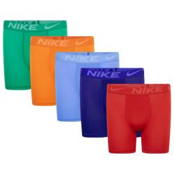 Boys' Grade School - Nike Color Pop Nike Briefs 5 Pack - University Red/Orange