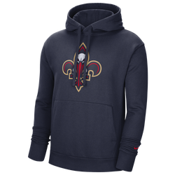Men's - Nike NBA Team Logo Fleece Hoodie - College Navy/University Red