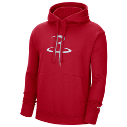 Men's - Nike NBA Team Logo Fleece Hoodie - University Red/White