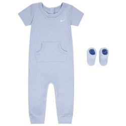 Boys' Infant - Nike Rib Short Sleeve Romper & Socks - Cobalt Bliss