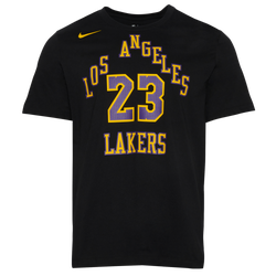 Men's - Nike Lakers Essential City Edition N&N T-Shirt - Black