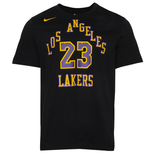 

Nike Mens Lebron James Nike Lakers Essential City Edition N&N T-Shirt - Mens Black Size XXL