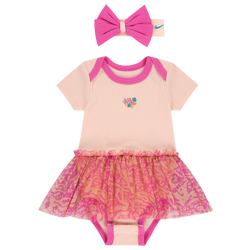 Girls' Infant - Nike 2 Piece Wild Flower Tutu Box Set - Washed Coral/Pink