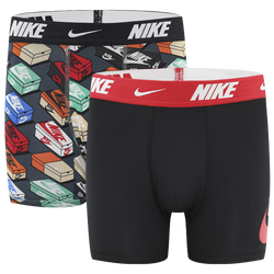 Boys' Grade School - Nike Printed Boxer Briefs 2 Pack - Multi/Black