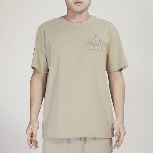 

Pro Standard Mens Pro Standard Nationals Tonal SJ T-Shirt - Mens Taupe Size S