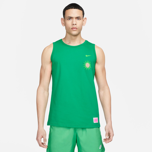 Nike Men's  Sportswear Trippy Safari Tank Top In Green