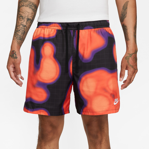 

Nike Mens Nike NSW Solarized Flow Woven Shorts - Mens Black/Black Size XXL