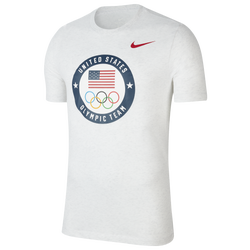 Mens - Nike USOC T-Shirt - Birch Heather/Multi