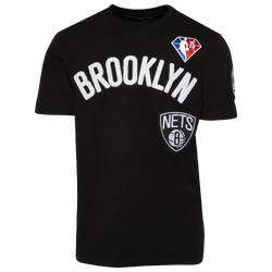 Men's - Pro Standard Nets Team Logo T-Shirt - Black/White