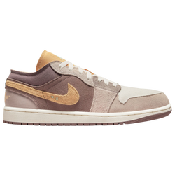 Men's - Jordan AJ 1 Low SE - Grey/Teal/Gold