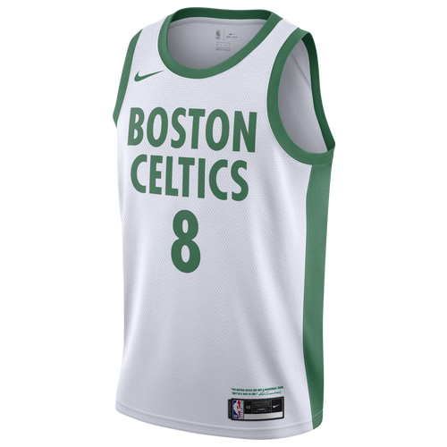 

Nike Mens Kemba Walker Nike Celtics NBA City Edition Swingman Jersey - Mens White/Green Size M