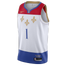 Nike Pelicans NBA City Edition Swingman Jersey - Men's White/Red/Blue
