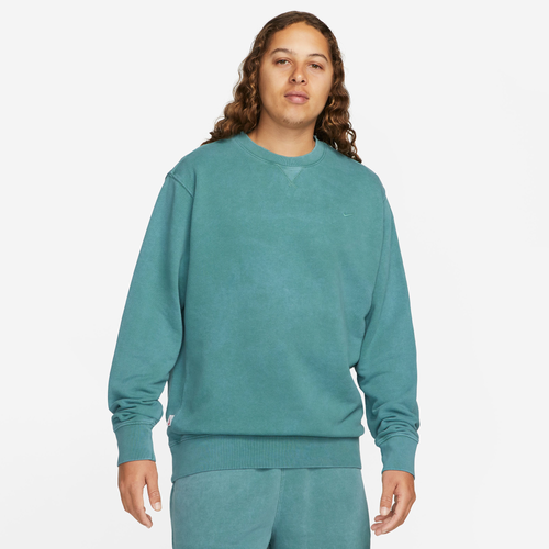 

Nike Mens Nike NSW Club Fine Goods Fitted Crew - Mens Bicoastal/Bicoastal Size S