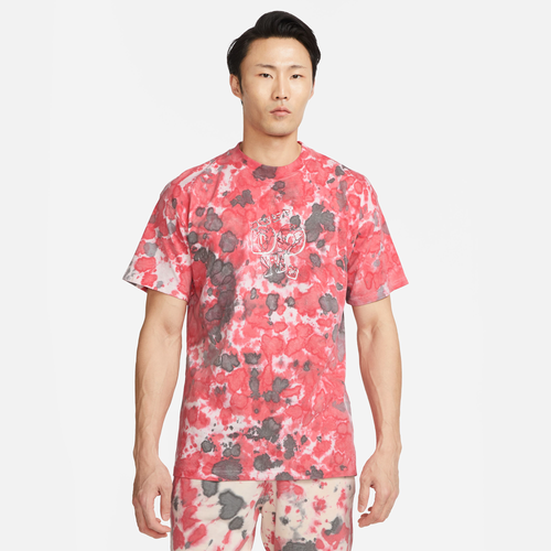 

Nike Mens Nike NSW Max 90 Bold Dye Short Sleeve T-Shirt - Mens Univesity Red/Black Size XXL