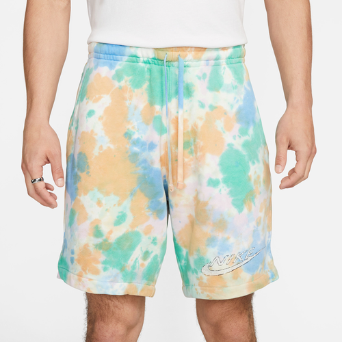 Nike Mens  Club+ Bold Dye Fit Shorts In Photo Blue