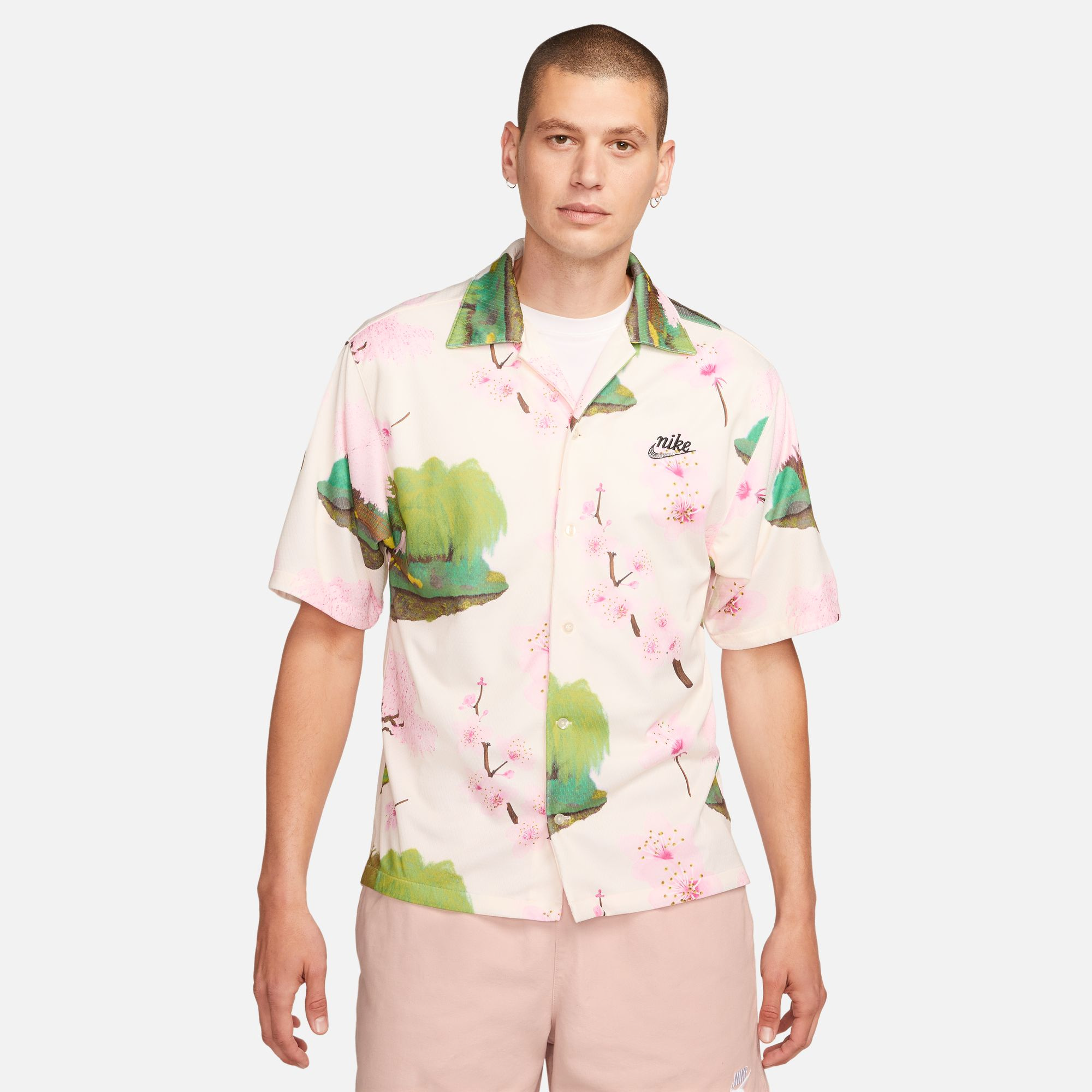 Nike sb cherry blossom hot sale shirt