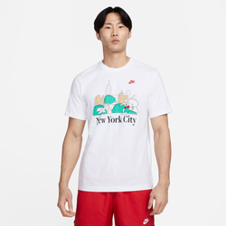 Men's - Nike NSW NYC 1 Short Sleeve T-Shirt - White