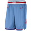 Nike Rockets City Edition Swingman Shorts - Men's Coast Blue/White/Red