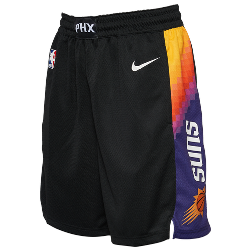 

Nike Mens Phoenix Suns Nike Suns City Edition Courtside Shorts - Mens Purple/Orange/Black Size XXL