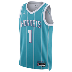 Men's - Jordan Hornets Swingman Icon Jersey - Teal