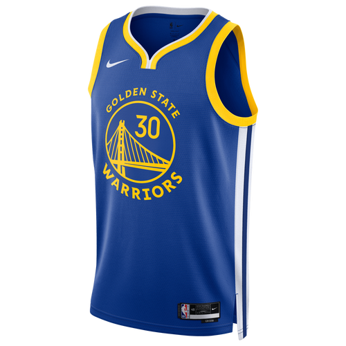 

Nike Mens Nike Warriors Dri-FIT Swingman Icon Jersey - Mens Blue/Yellow Size XXL