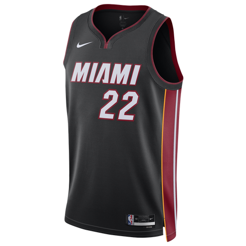 

Nike Mens Miami Heat Nike NBA Swingman Icon Jersey - Mens Black/White/Red Size XXL