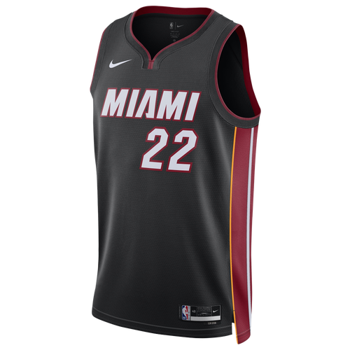 

Nike Mens Nike NBA Swingman Icon Jersey - Mens Black/White/Red Size M