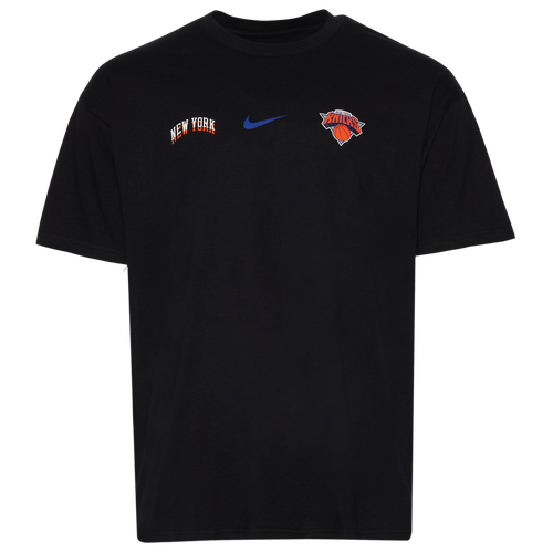 

Nike Mens New York Knicks Nike Knicks CTS City Edition M90 T-Shirt - Mens Black Size XXL