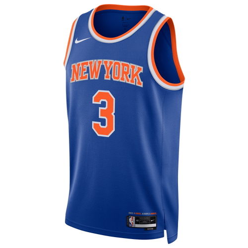 Unisex Nike Josh Hart Blue New York Knicks Swingman Player Jersey - Icon Edition
