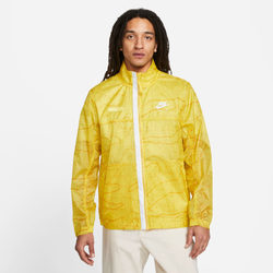 Men's - Nike Air Woven UL Jacket - Yellow/Grey