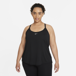 Women's - Nike One Dri-FIT ELSTKA STD Tank Plus - Black